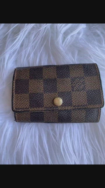 Louis Vuitton N62630 Luxury 6 Key Holder Damier Ebene Key Ring – Cashinmybag