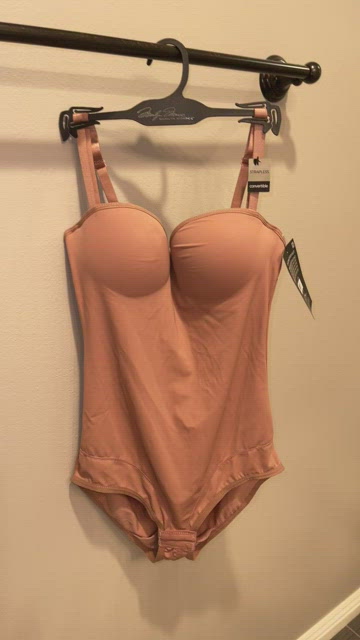 Marilyn Monroe Shaping Body Suit Slimming Sexy Shimmers Beige