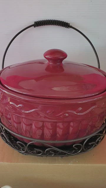 Pioneer Woman Cast Iron Dutch Oven With Lid for Sale in Fresno