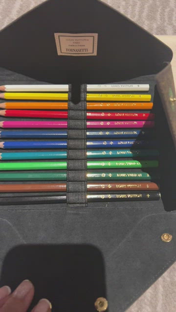 LV Fornasetti Colour Pencil Set