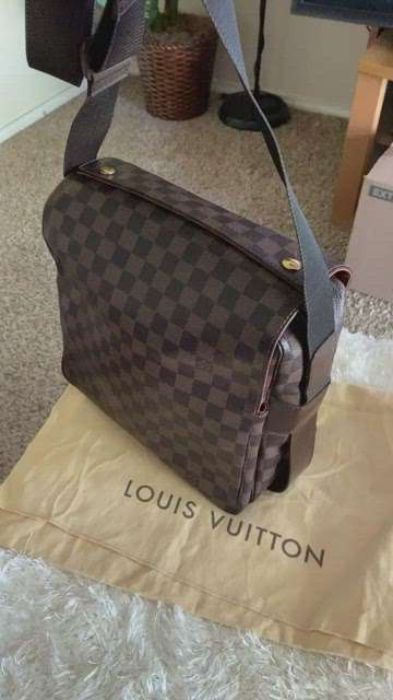 PRELOVED Louis Vuitton Damier Ebene Naviglio Messenger Bag SR0048 0803 –  KimmieBBags LLC