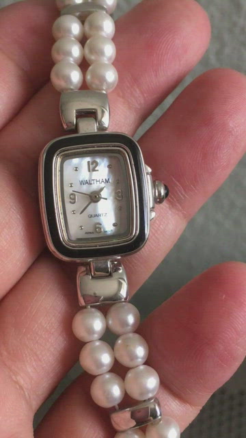 Waltham | Accessories | Waltham Pearls Strap Watch | Poshmark display picture 2