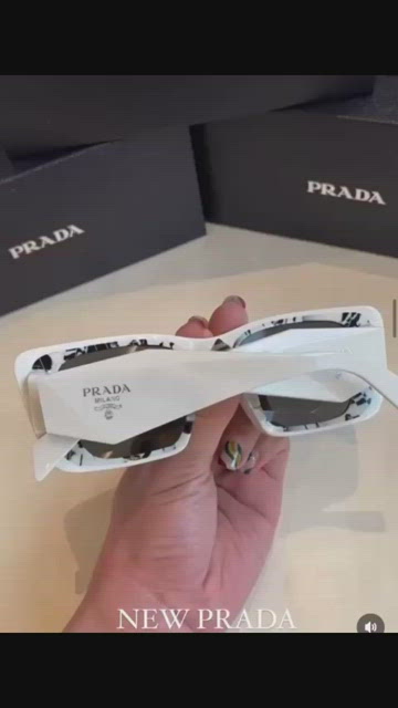 Prada | Accessories | Pradawhite Spr 8y Printed Acetate  display picture 2