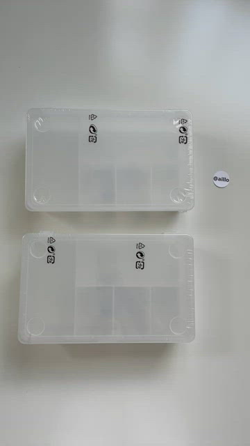 GLIS Box with lid, clear, 133/8x81/4 - IKEA