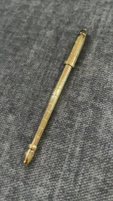 Louis Vuitton Louis Vuitton Gold-Tone Mechanical Pencil for Agenda PM