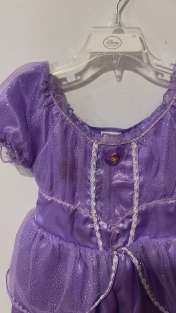 open lace back dress Amazon.com: Disney Princess Sofia the First Dress and Tiara Set : Toys &  Games