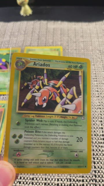 ariados pokemon card value Pokemon E Series Aquapolis - Ariados - 3/147 main image 0