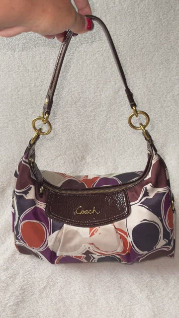 Coach Lana Shoulder Bag - Women's Designer Purses - Brass/Burnished Amber