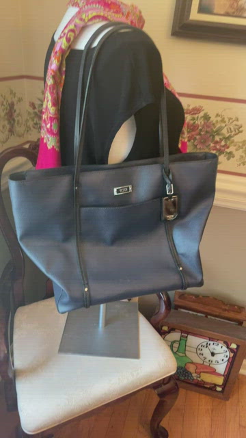 Tumi textured leather Villa Quintessential tote