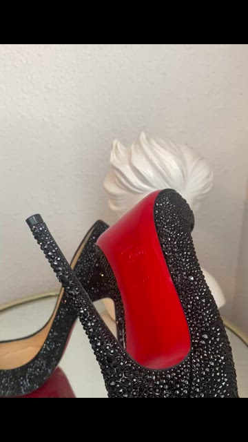 CRYSTAL Christian Louboutin "Le RITUEL" by Piper Heidsieck - 1 of  1000, RARE!!
