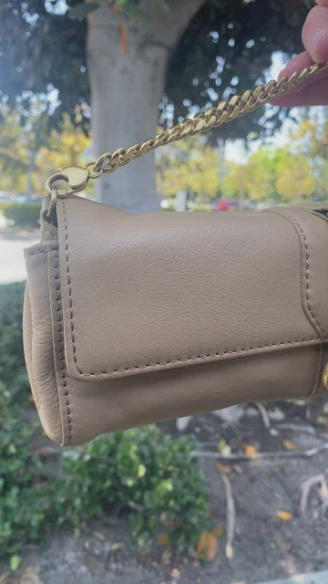 Juicy Couture Tan Leather Handbag – luckyfindsboutique