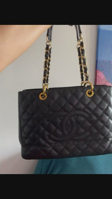 CHANEL, Bags, Chanel Gst Bag Great Condition