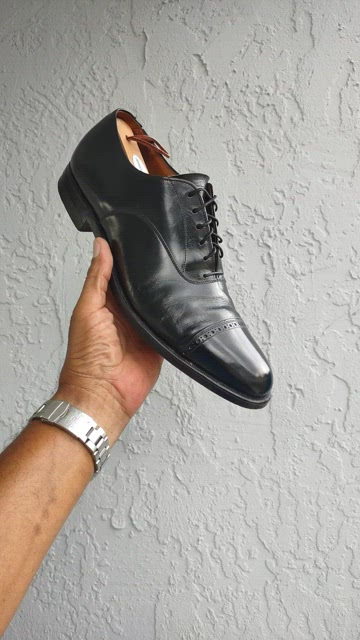 ADLER NY FINEST MEN\'S TALL MAN CLASSIC CAP TOE DERBY BROUGES # 7307215 Alder | Shoes | Adler Ny Finest Mens Tall Man Classic Cap  main image 3