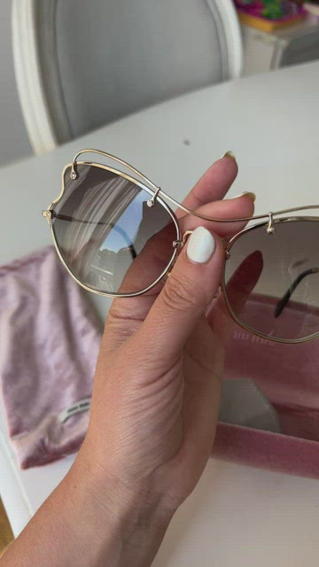 Miu Miu | Accessories | Miu Miu Womens Smu56r Smu56r Zvn  display picture 2