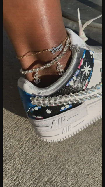 Nike | Shoes | Fully Customized Bubble Nike Air Force Shadow  display picture 1