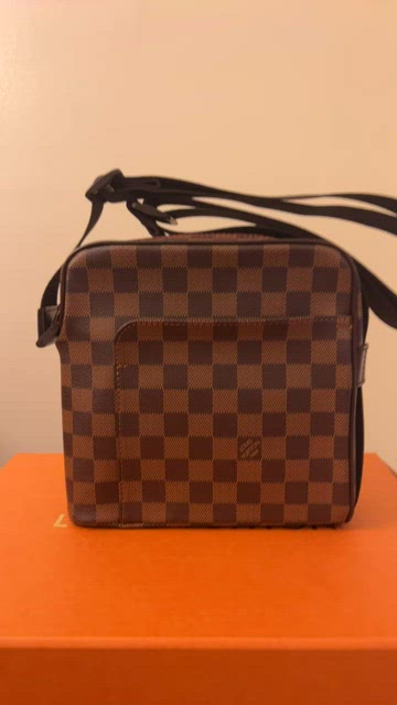 Louis Vuitton, Bags, Louis Vuitton Olav Damier Ebene Crossbody Bag In  Pristine Conditionlike New