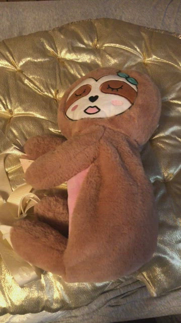 NWT Betsey Johnson Fluffy Tan Sloth ? Backpack ? Betsey Johnson | Bags | Nwt Betsey Johnson Fluffy Tan Sloth  main image 2