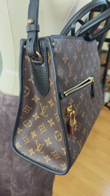 Louis Vuitton Glace Monogram Canvas Popincourt PM Bag Louis