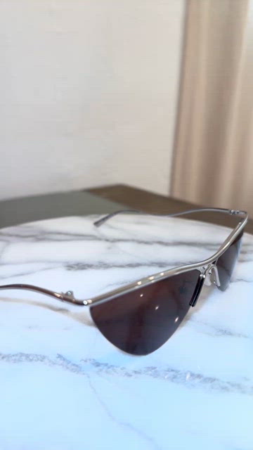 Balenciaga | Accessories | Balenciaga Sunglasses Silverbrown  display picture 1