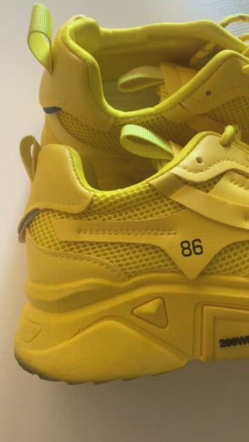 Shoes | Lemon Yellow Fashion Sneakers | Poshmark