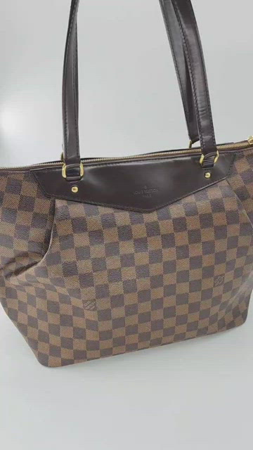 Louis Vuitton - Authenticated Westminster Handbag - Cotton Brown for Women, Very Good Condition