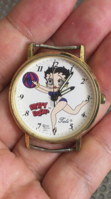 ?SUPER RARE DESIGN 1989 Betty boob Vtg watch Betty Boop Watch Women main image 4