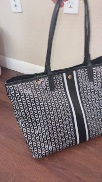 Tory Burch Gemini Link Canvas Tote (Rant☹️) 