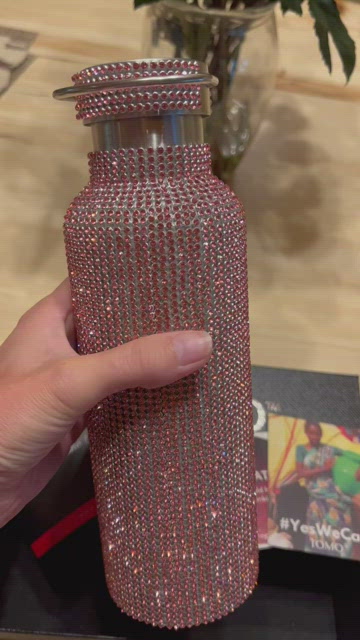 Full Bling Simple Modern Tumbler, Rhinestone Water Bottle, Made to Order,  Rhinestone Bling Simple Modern, 40oz Tumbler, Luxury Bling Tumbler 