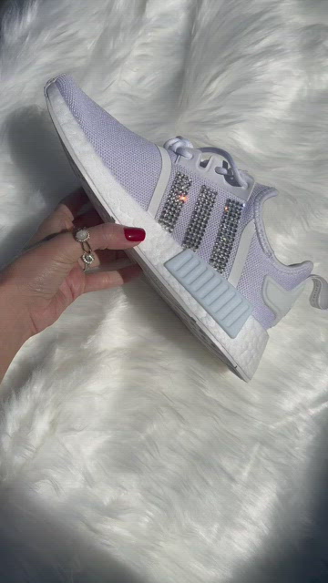 adidas gazelle silver green womens Bling Adidas Nizza Trek Sneaker – Reecie D.I.Y main image 0