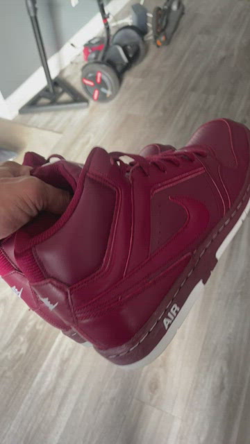 Nike | Shoes | Nike Prestige Iii Maroon High Tops | Poshmark