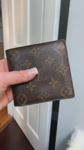 LOUIS VUITTON LOUIS VUITTON Portefeuille Multriple wallet M60895 Monogram  canvas Used mens LV M60895