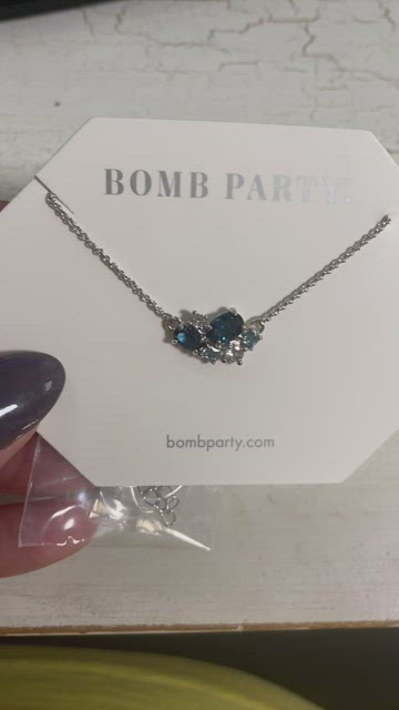 Bomb Party, Jewelry, Bomb Party November Birthday Collection 222 A New  Vibe Necklace