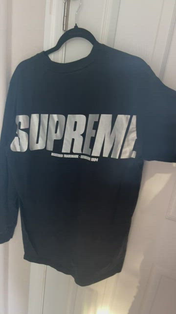 Supreme | Shirts | Supreme Trademark Ls Top | Poshmark