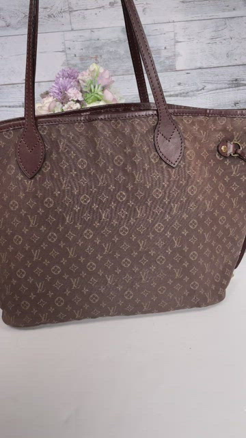 Louis Vuitton, Bags, Final Price Drop Authentic Louis Vuitton Neverfull  Mini Lin Tote Bag