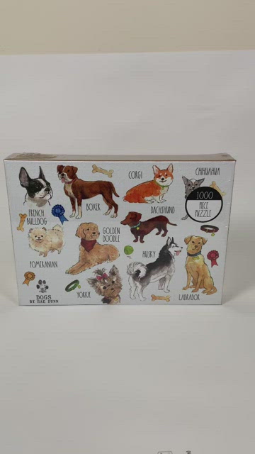 Buy Rae Dunn “Dogs” Dog Breed Jigsaw Puzzle