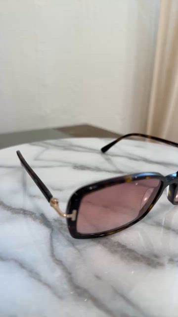 Tom Ford | Accessories | Tom Ford Dark Havana Brown Tortoise  display picture 2