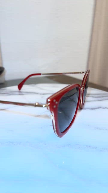 Celine | Accessories | Celine Cl4035f Orange Red Unisex  display picture 2