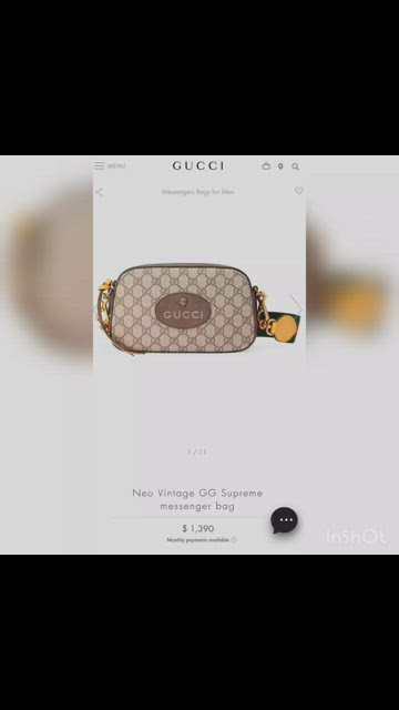 bulkybuyer - Ready Gucci ophidia neo vintage GG supreme bag