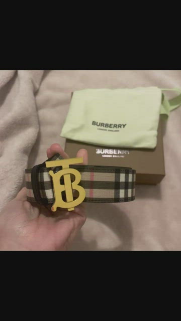 Reversible Monogram Motif Vintage Check Belt 
Authentic with receipts
Brand new Burberry Reversible Monogram Motif Vintage Check Belt | eBay main image 4