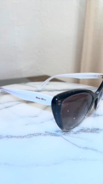 Miu Miu | Accessories | Miu Miu Black White Grey  display picture 1