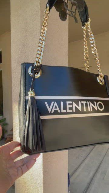 Valentino Bags by Mario Valentino Bridget Lavoro Gold Creamy Mousse One  Size: Handbags