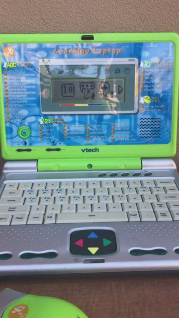 VTech Learning Laptop, ages 4-7, NEW, Green