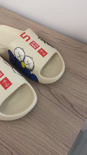 adidas gazelle silver green womens Yeezy SLIDES SLATE MARINE KAWS CUSTOM