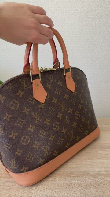 LOUIS VUITTON LV Mini Dauphine Shoulder Bag Monogram Reverse BN M45959  342RH436