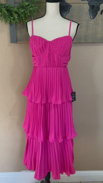 LULUS Exclusive Work Wonders Hot Pink Dress