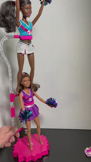 Barbie Toys R Us RARE i can be Cheerleader Duo AFrican American