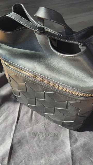 Welden | Bags | Welden Black Leather Backpack | Poshmark display picture 1