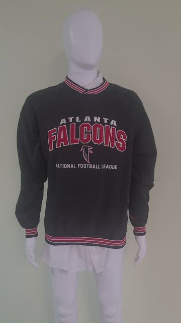 Vintage 00s Black NFL Atlanta Falcons Sweatshirt - Medium Cotton– Domno  Vintage