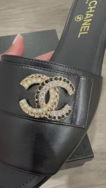 CHANEL, Shoes, Chanel Mule Sandals
