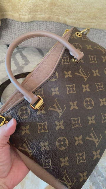 Louis Vuitton, Bags, Louisvuittonmonogrampallas Full Bb Taupe Glace